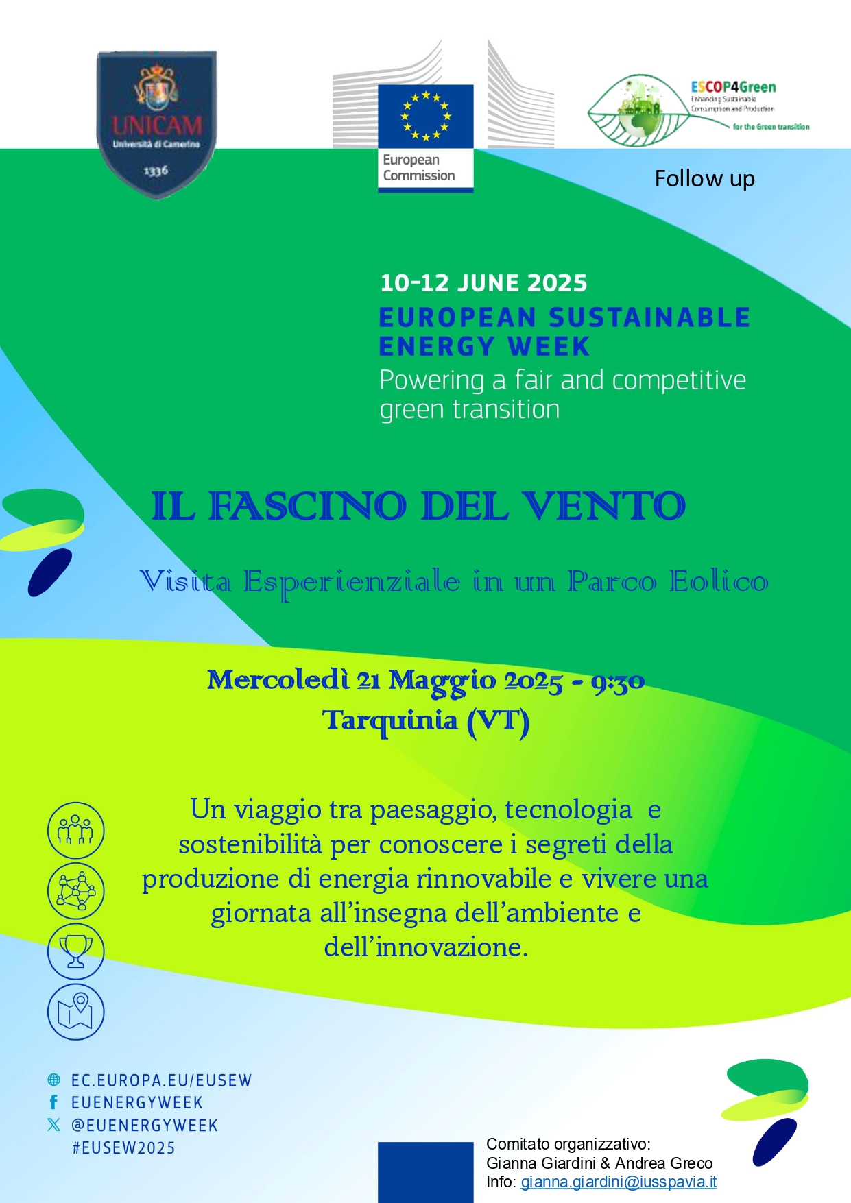 "Il fascino del vento. Visita Esperienziale in un Parco Eolico"