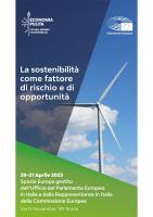 "La sostenibilità come fattore di rischio e di opportunità"