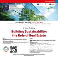 In-House Workshop "Building Sustainability: the Role of Real Estate"