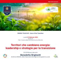 Territori che cambiano energia: leadership e strategie per la transizione