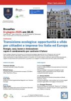 Transizione ecologica: opportunità e sfide per cittadini e imprese tra Italia ed Europa